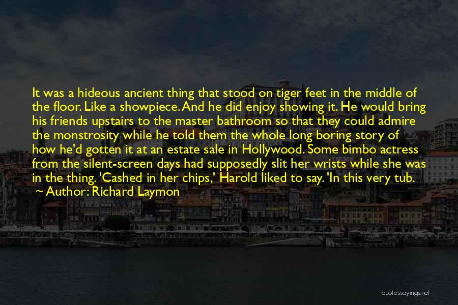 Bimbo Quotes By Richard Laymon