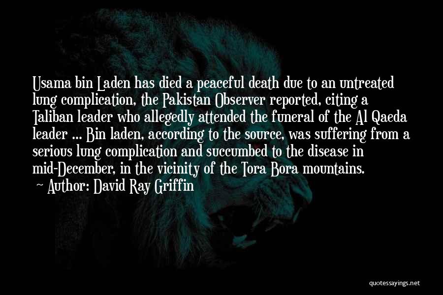 Bin Laden Death Quotes By David Ray Griffin