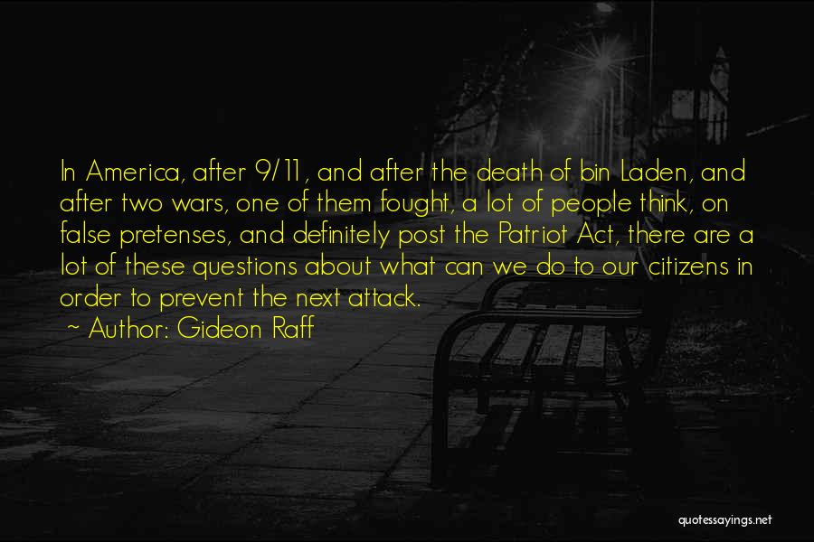 Bin Laden Death Quotes By Gideon Raff