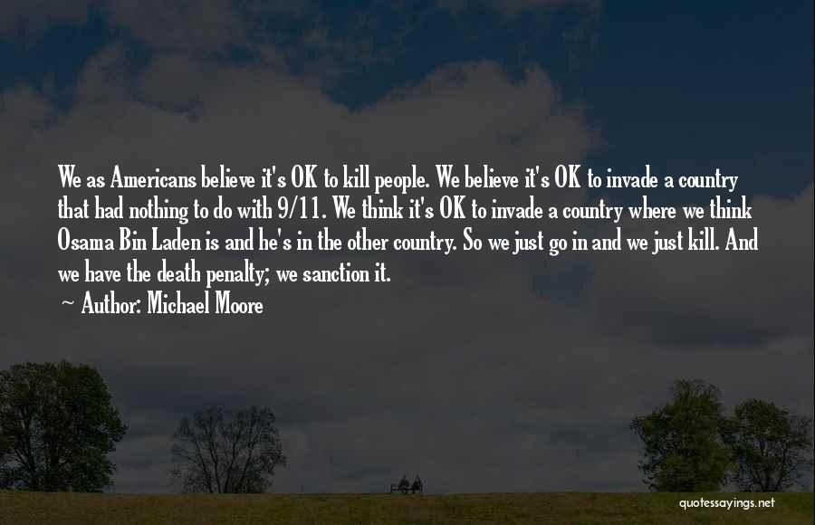 Bin Laden Death Quotes By Michael Moore