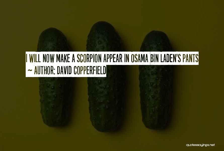 Bin Laden Quotes By David Copperfield