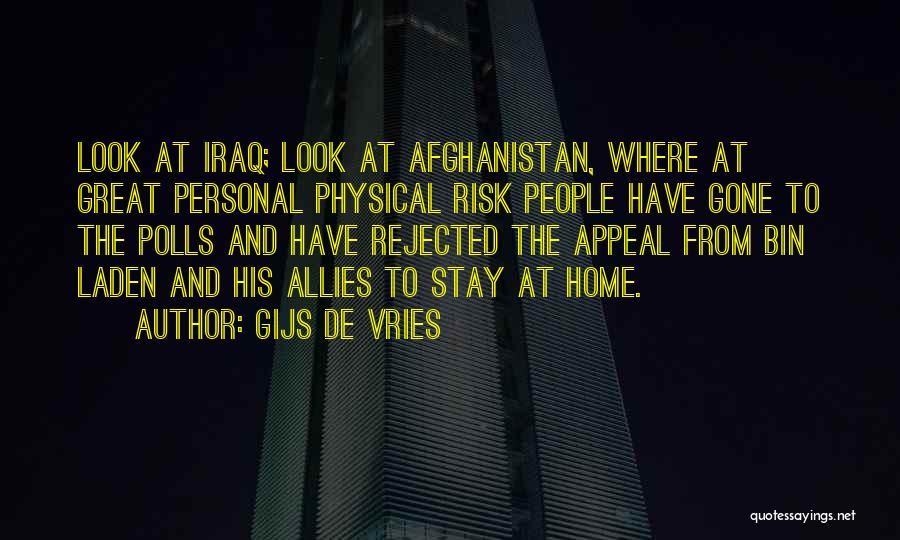 Bin Laden Quotes By Gijs De Vries