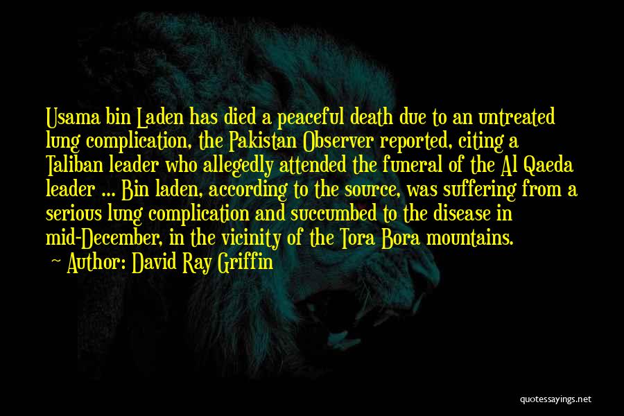 Bin Laden's Death Quotes By David Ray Griffin