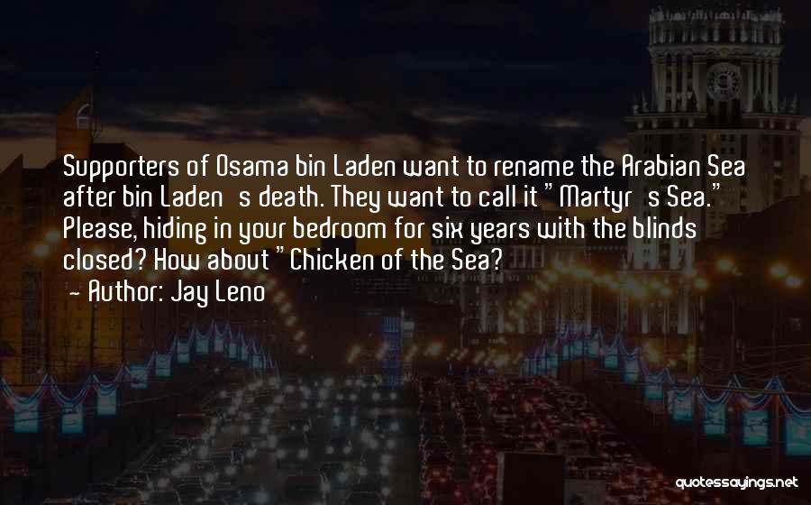 Bin Laden's Death Quotes By Jay Leno