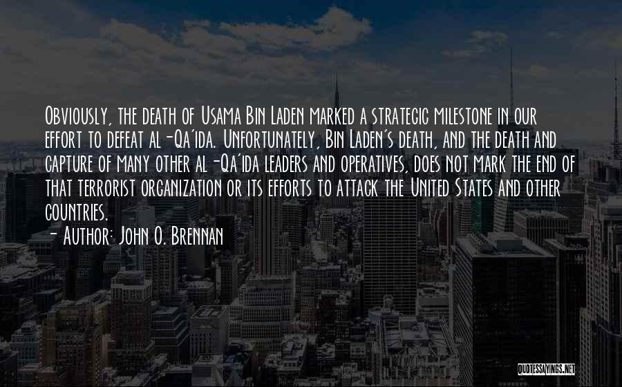 Bin Laden's Death Quotes By John O. Brennan