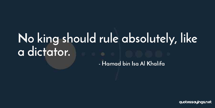 Bin Quotes By Hamad Bin Isa Al Khalifa