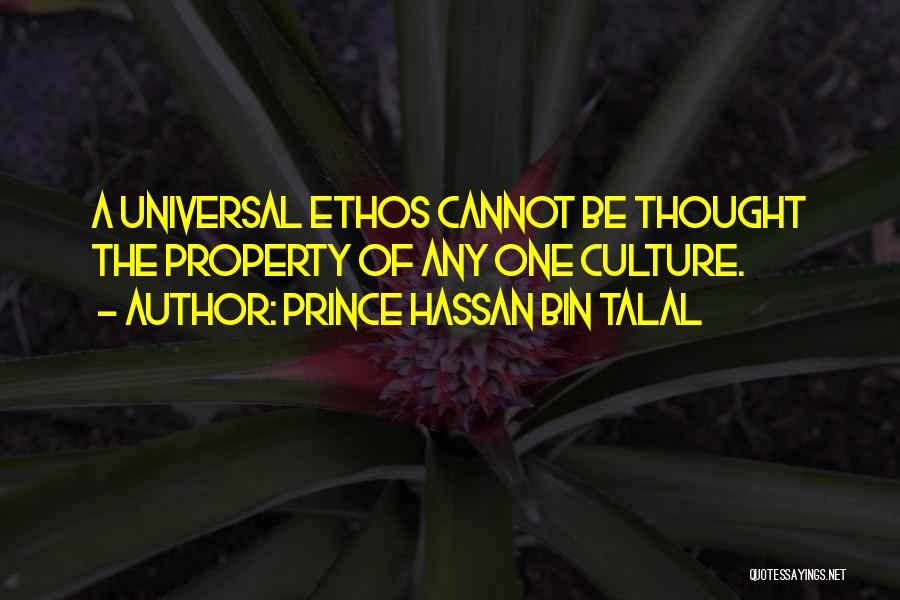 Bin Talal Quotes By Prince Hassan Bin Talal
