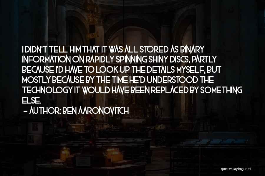 Binary Quotes By Ben Aaronovitch