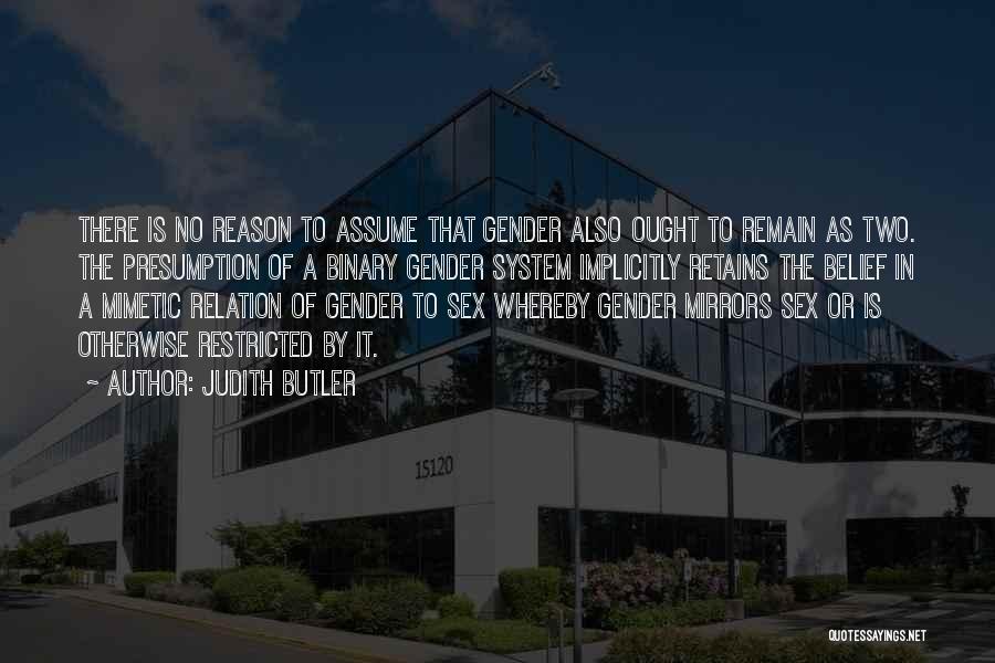 Binary Quotes By Judith Butler