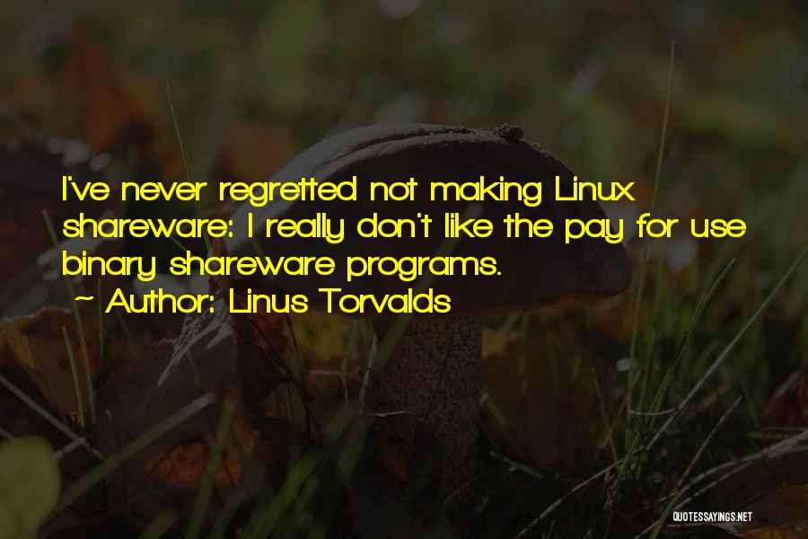 Binary Quotes By Linus Torvalds