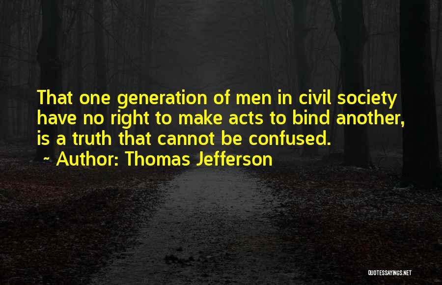 Bind No Quotes By Thomas Jefferson