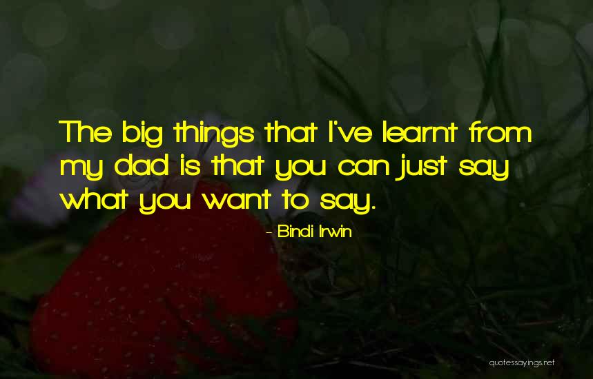 Bindi Quotes By Bindi Irwin