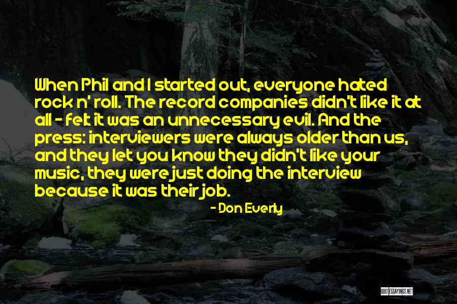 Binmedics Quotes By Don Everly Binmedics Quotes By Don Everly