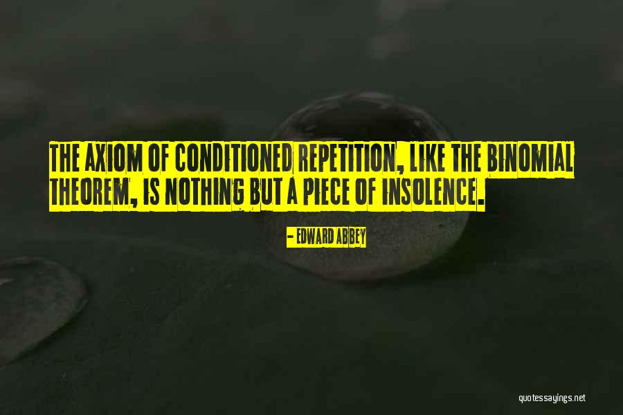 Binomial Quotes By Edward Abbey Binomial Quotes By Edward Abbey