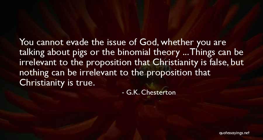 Binomial Quotes By G.K. Chesterton Binomial Quotes By G.K. Chesterton