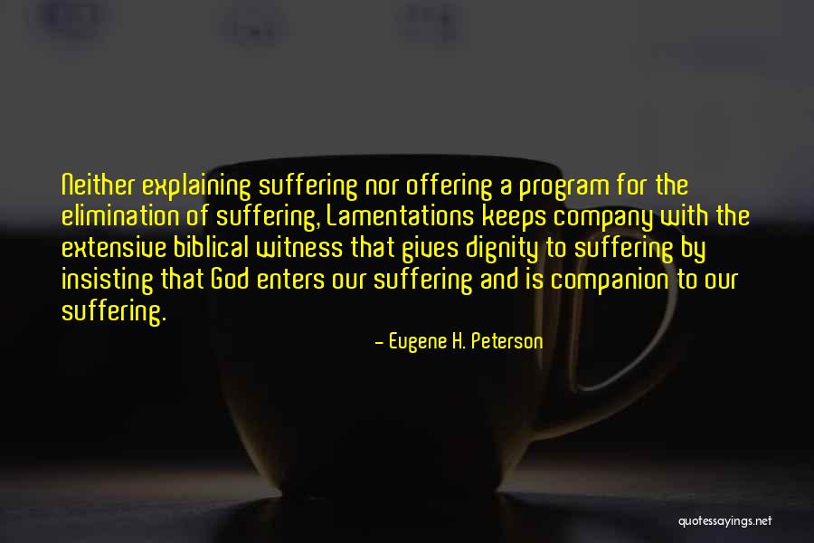 Binyam And Ari Quotes By Eugene H. Peterson Binyam And Ari Quotes By Eugene H. Peterson