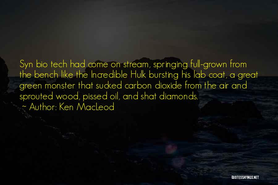 Bio Quotes By Ken MacLeod