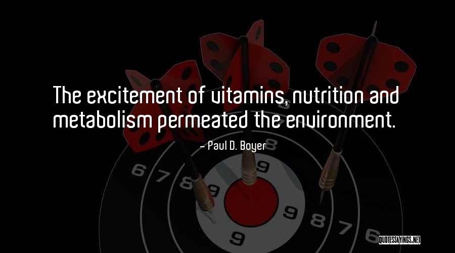 Biodiverse Synonym Quotes By Paul D. Boyer