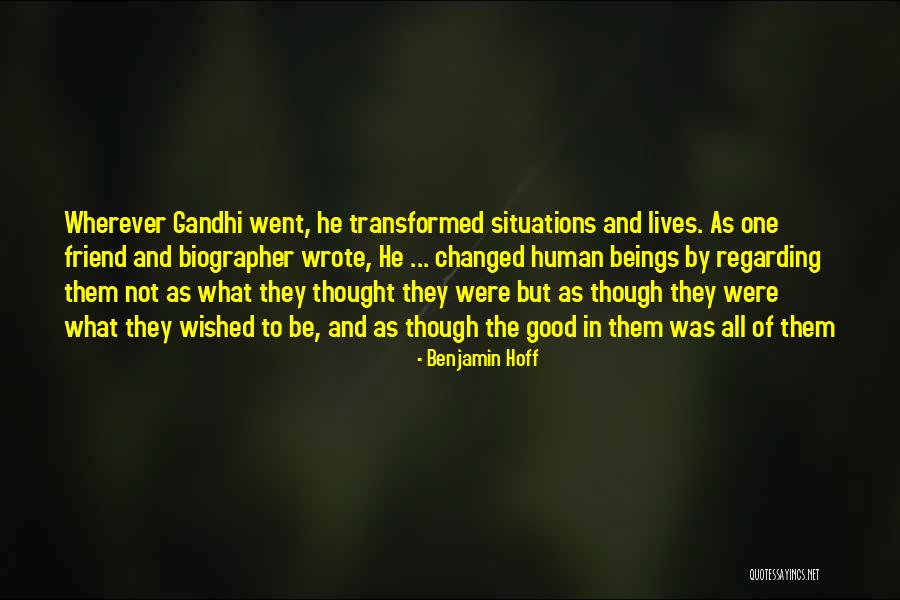 Biographer Quotes By Benjamin Hoff Biographer Quotes By Benjamin Hoff