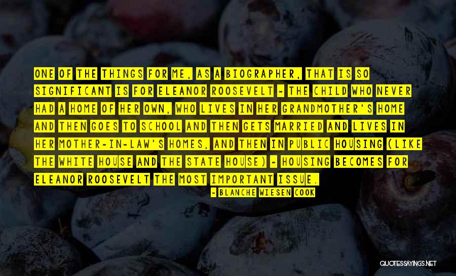 Biographer Quotes By Blanche Wiesen Cook Biographer Quotes By Blanche Wiesen Cook