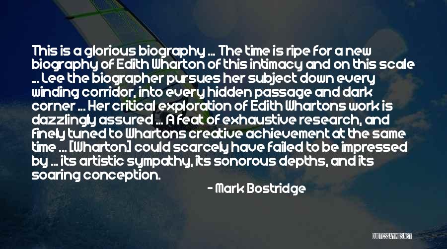 Biographer Quotes By Mark Bostridge Biographer Quotes By Mark Bostridge