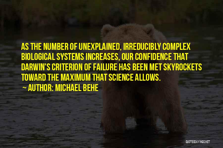 Biological Science Quotes By Michael Behe