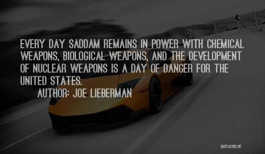 Biological Weapons Quotes By Joe Lieberman