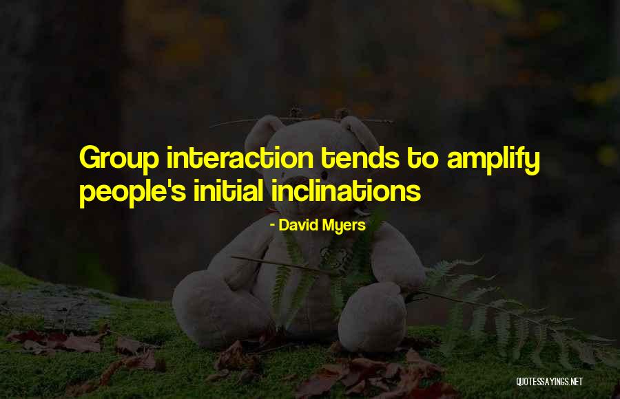 Biologyif8765 Quotes By David Myers