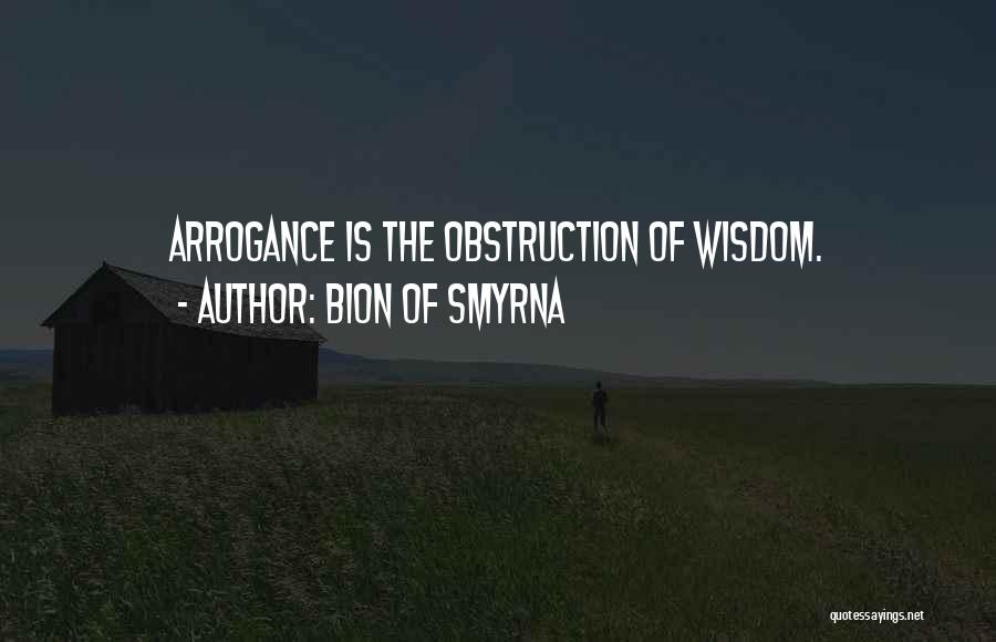 Bion Of Smyrna Quotes 199922