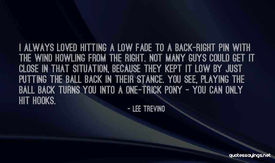 Bionica Quotes By Lee Trevino Bionica Quotes By Lee Trevino