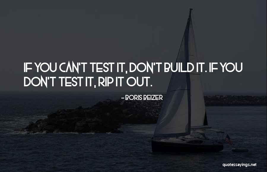 Biostatistics Course Quotes By Boris Beizer Biostatistics Course Quotes By Boris Beizer