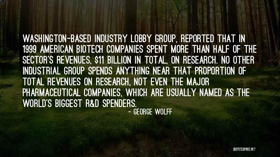 Biotech Best Quotes By George Wolff Biotech Best Quotes By George Wolff