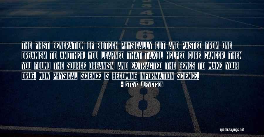 Biotech Quotes By Steve Jurvetson Biotech Quotes By Steve Jurvetson