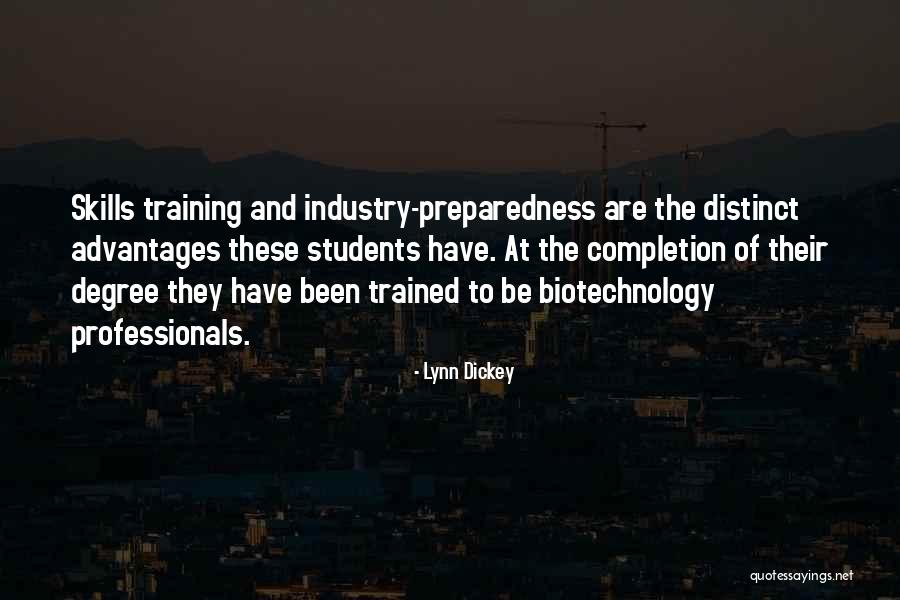 Biotechnology Quotes By Lynn Dickey