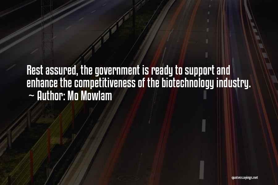 Biotechnology Quotes By Mo Mowlam