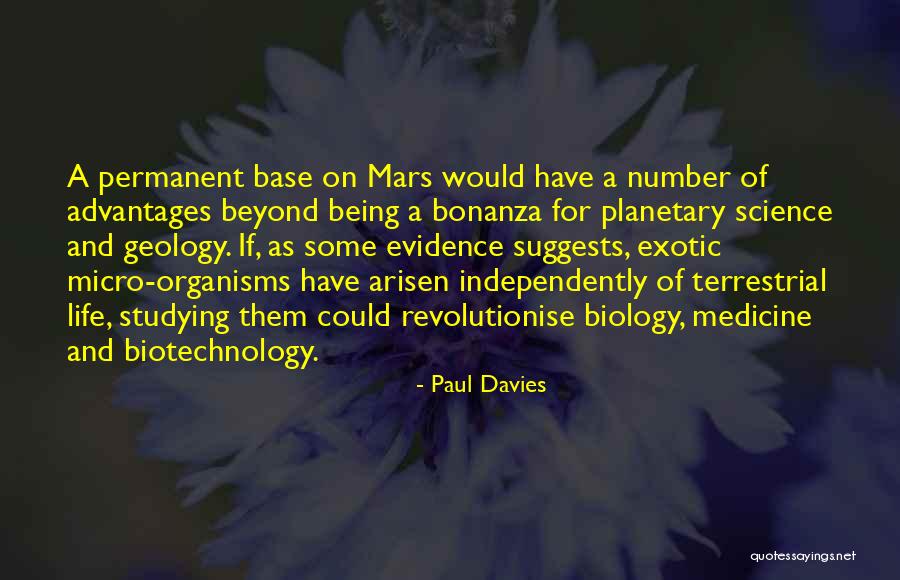 Biotechnology Quotes By Paul Davies