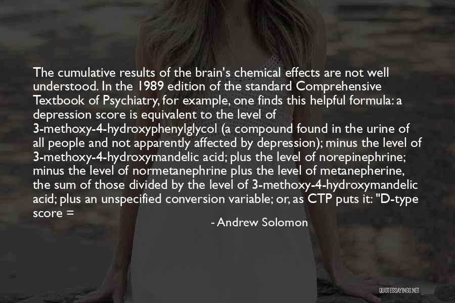 Bipolar Depression Quotes By Andrew Solomon