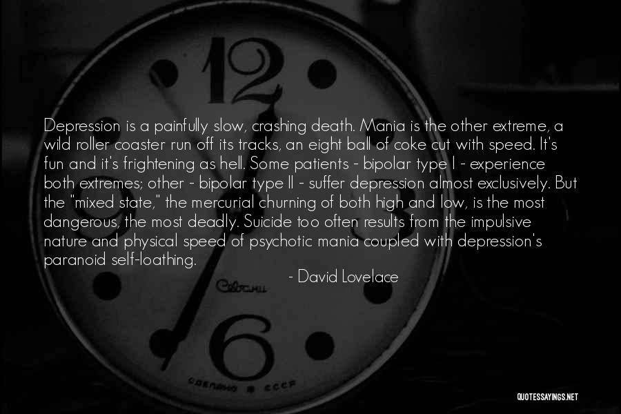 Bipolar Depression Quotes By David Lovelace