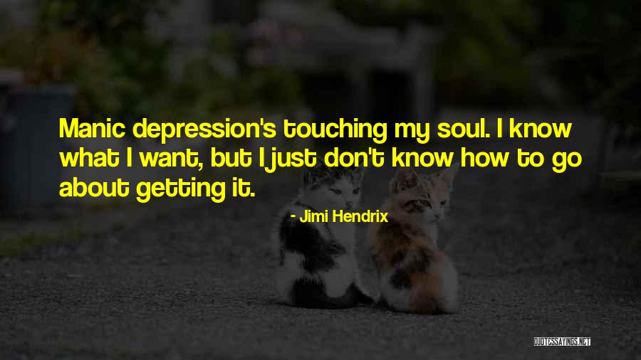 Bipolar Depression Quotes By Jimi Hendrix