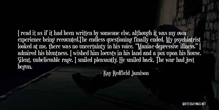 Bipolar Depression Quotes By Kay Redfield Jamison