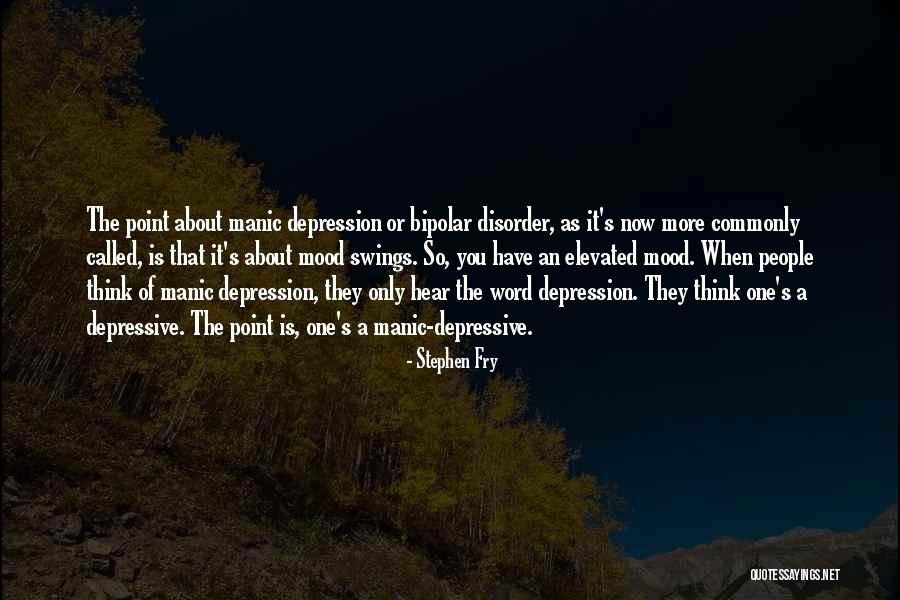 Bipolar Depression Quotes By Stephen Fry