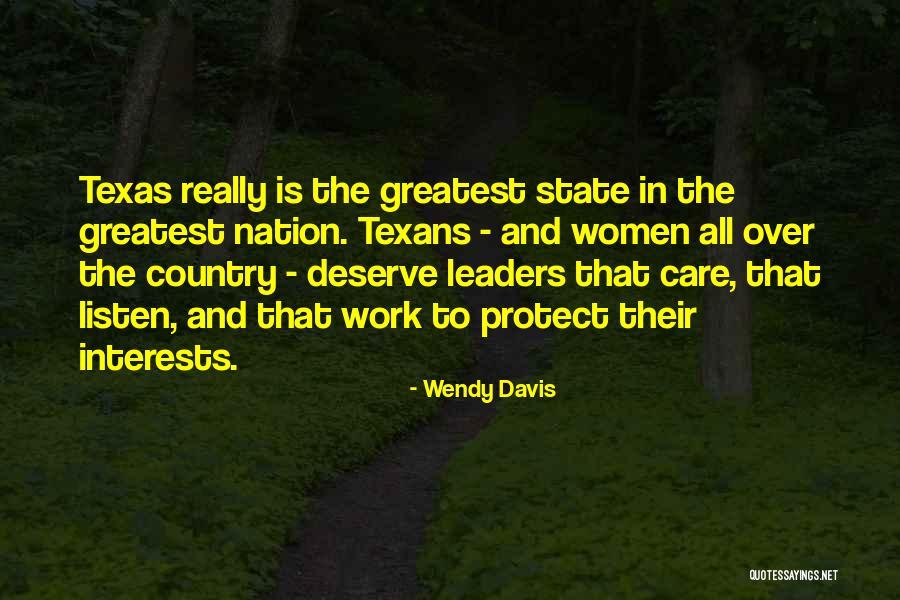Bipolar Friends Quotes By Wendy Davis