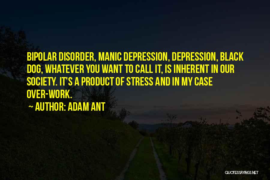 Bipolar Quotes By Adam Ant