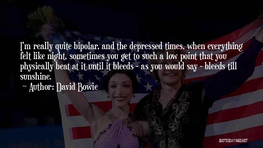 Bipolar Quotes By David Bowie