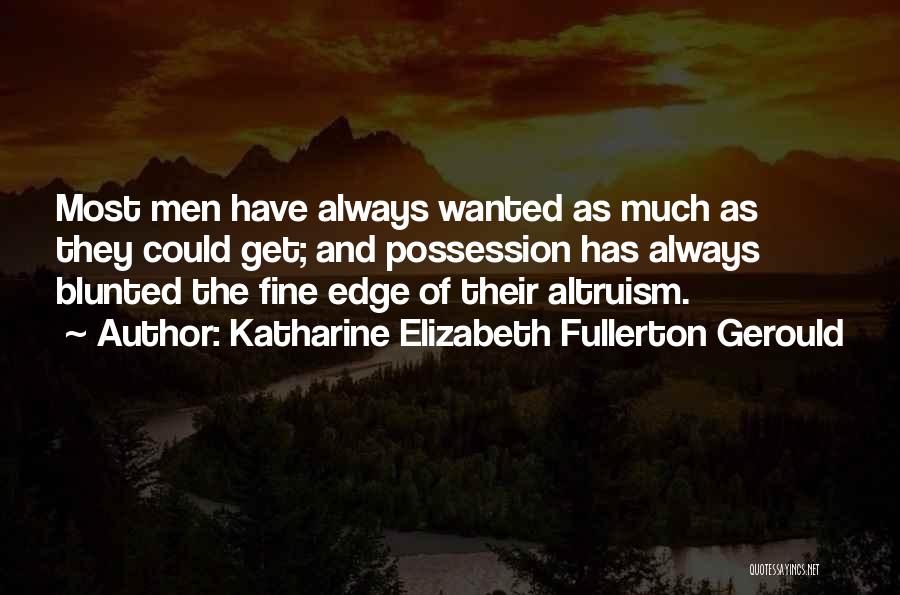 Birau Mariana Quotes By Katharine Elizabeth Fullerton Gerould