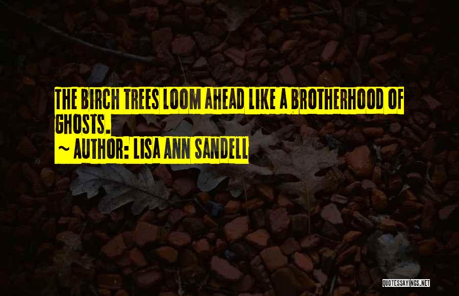 Birch Trees Quotes By Lisa Ann Sandell