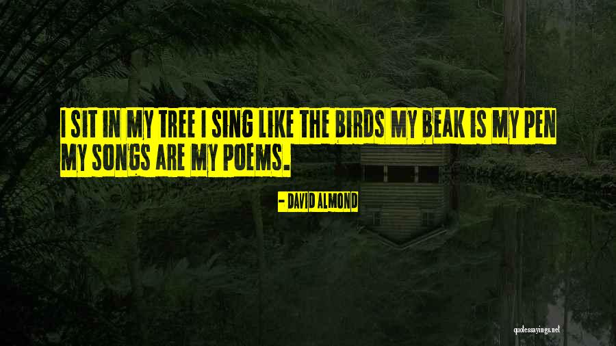 Bird Beak Quotes By David Almond