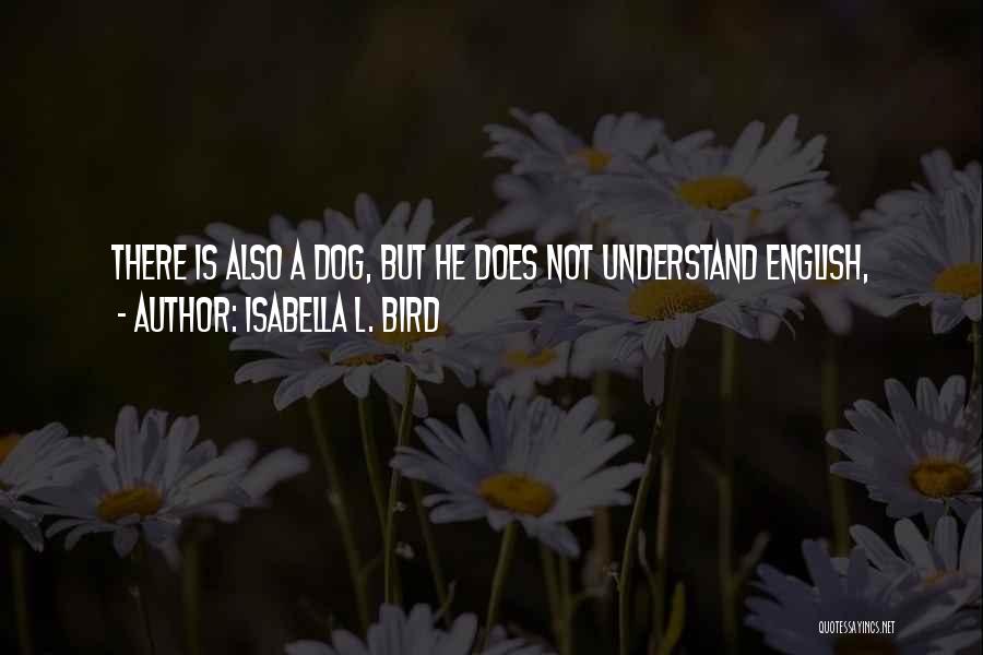 Bird Dog Quotes By Isabella L. Bird