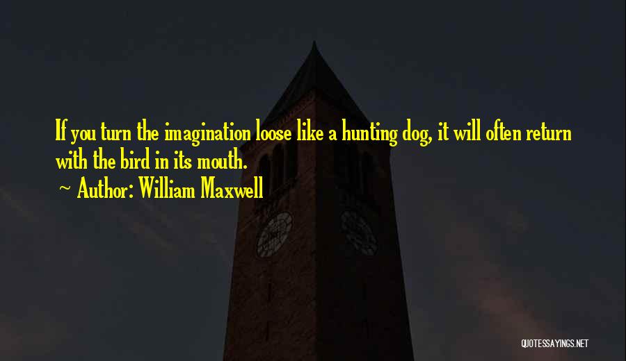 Bird Hunting Quotes By William Maxwell