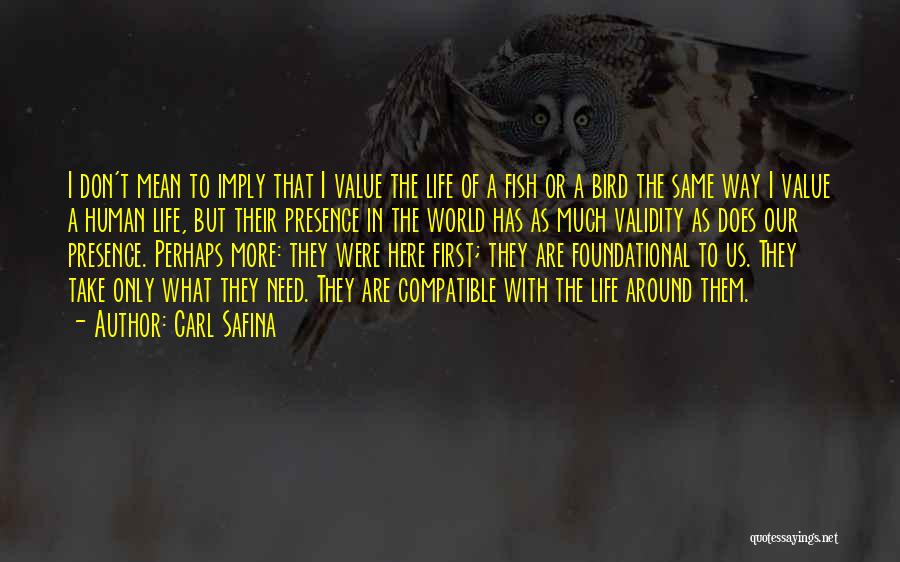 Bird Life Quotes By Carl Safina